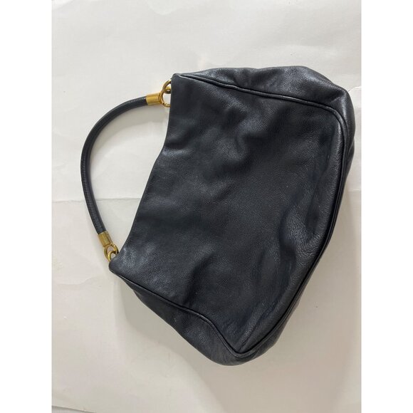 Marc by Marc Jacobs Too Hot to Handle Black‎ Leather Hobo Shoulder Bag - Picture 7 of 15